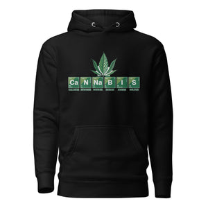 Cannabis Periodic Table Unisex Hoodie