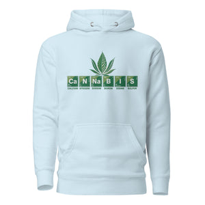 Cannabis Periodic Table Unisex Hoodie